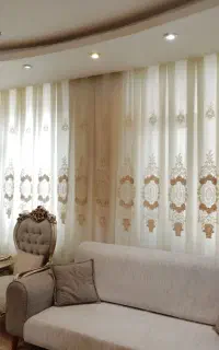 پرده شیک و نگین دار ترکیه