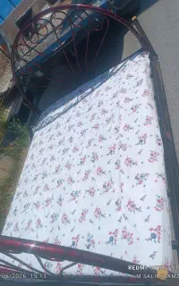 تخت خواب فلزی. دونفره