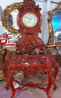 ساعت و کنسول منبت کاری شده