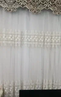 پرده پنجره دو عدد