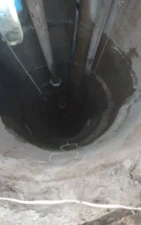 چاه زن با دستگاه