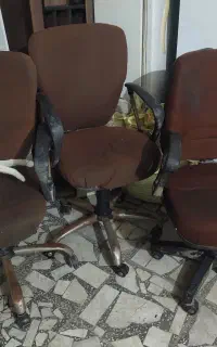 ۳ عددصندلی چرخدار جکدار دونه ای ۱۵۰۰