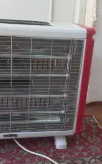 بخاری برقی سالم فن دار