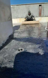 ایزوگام وقیر گونی وآسفالت حمام دستشویی