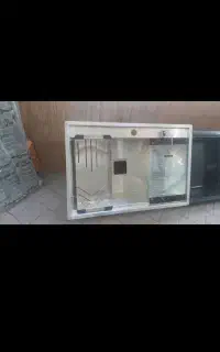 سینک باکسی ۹۰ سانت با لوازم همراه  با چک