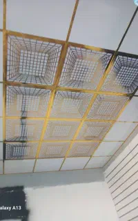 سقف کاذبpvcآسمان مجازی تایل معرقcnc طلق 60در60