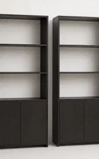 دو عدد کمد کتابخانه ای شیک و سالم