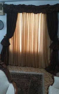 ۳عدد پرده پذیرایی