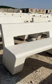 نیمکت سنگی محوطه ۳ نفره