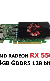 کارت گرافیک AMD Radeon rx550 4gig