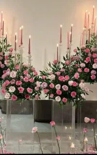 گل ارایی دکورنامزدی   عقد حنابندون خنچه