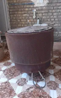 تنور گازی تمیز