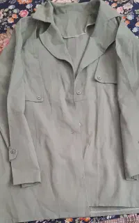 مانتو سبز رنگ نو