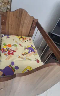 تخت لندویی نوزاد همراه تشک درحدنو