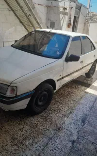 پژو سفید صدفی معاوضه