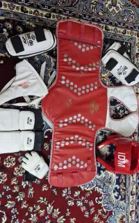 لباس مبازه کامل تکواندو دخترانه