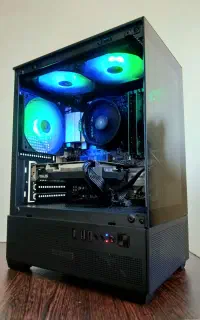 کیس گیمینگ‌ پردازنده رایزن 5 و گرافیک 3050 8 گیگ