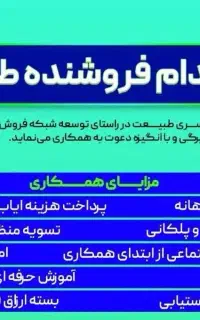 فرصت شغلی ویژه برای فروشندگان حرفه‌ای
