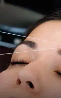 خدمات آرایشی وکس صورت بند و اصلاح وابرو