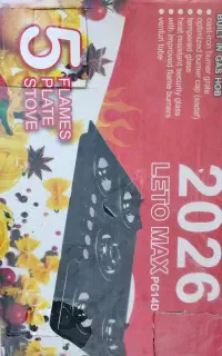 گاز صفحه ای 5 شعله لتو مکس PG14D مدل 2026