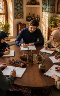آموزش خوشنویسی با خودکار