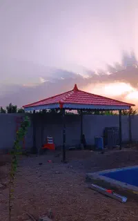 سقف شیبدار .جوشکاری