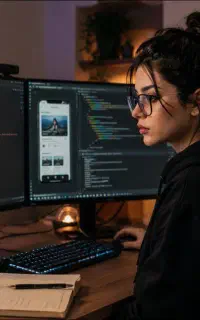 متخصص ساخت وبسایت و اپلیکیشن های کدنویسی شده