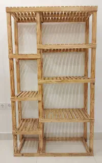 بوفه چوبی یا طبقه گلدانی