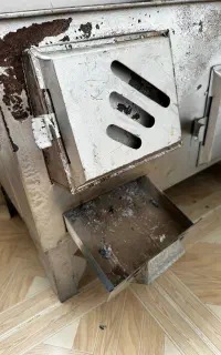 بخاری هیزمی فر دار