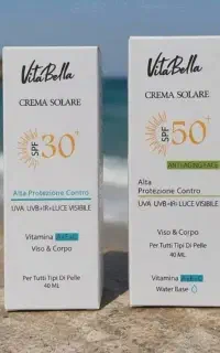 کرم ضدآفتاب spf50 برند ویتابلا ایتالیایی
