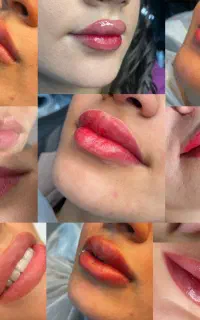آموزش و اجرا شیدینگ لب‌ فیبروز ابرو بدون دردتضمینی