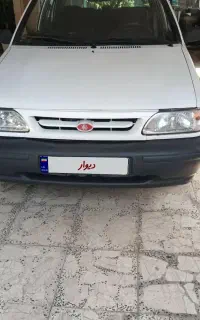 پراید مدل ۸۹ سفید
