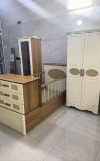 سرویس چوب سیسمونی کودک کمد تخت نوزاد نوجوان حصیری