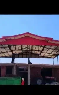 سقف سبک و سقف شیروانی  سوله با سابقه در کار