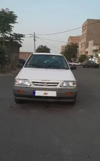پراید سفید مدل ۸۳ کالبرات