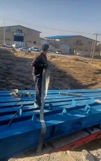 ساخت، تعمیر و نصب سوله سبک پوشش ورق.خرپا. تجهیزات