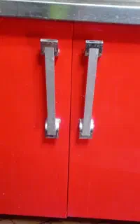 فروش  درب کابینت فلزی با دستگیره یا بدون دستگیره