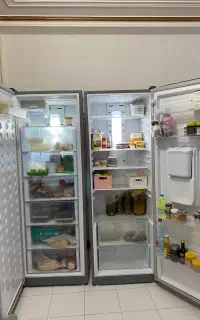 یخچال دوقلوی ال جی رنگ سیلور