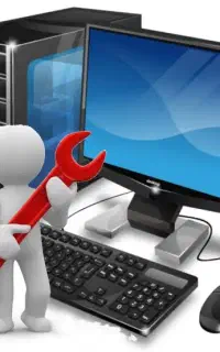 کیس و مانیتور خراب خریدارم