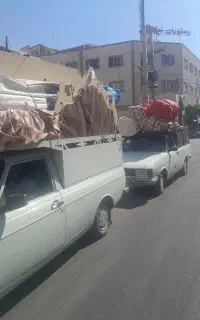 باربری نشاط بار اندیشه سهند تبریز نیسان وانت خاور