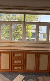 کابینت MdFدرحدنو  به همراه سینک و هود-