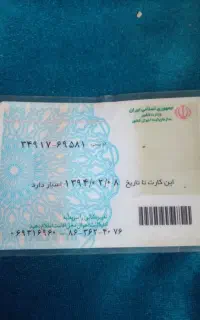 کارت ملی پیداکردم