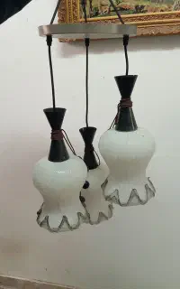 لوستر سه شاخه کاملا نو وسالم