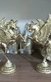 اسب تک شاخ برنز
