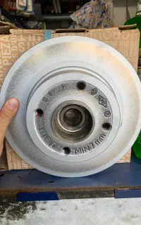 دیسک چرخ عقب مگان همراه بابلبرینگ