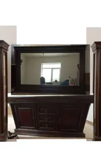 بوفه دو تیکه+آینه کنسول