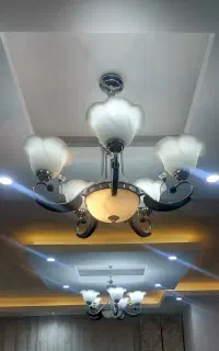 دو عدد لوستر ۵شاخه