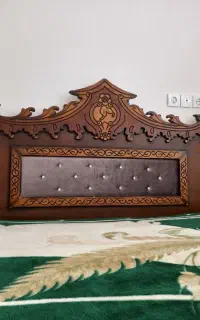 سرویس خواب دو نفره چوبی کاملا سالم