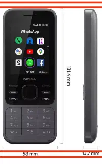 نوکیا 6300 و 125  قیمت واقعی، بدون دردسر