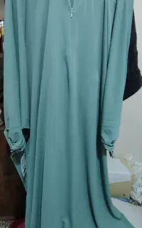 عبا شیک و نو رنگ پسته ای (مدل الهه)